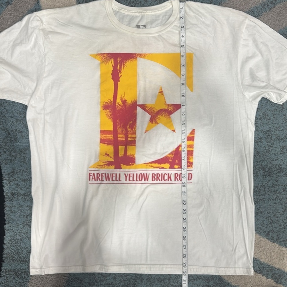 Elton John Florida Farewell Yellow Brick Road Tour Tee. Sz XXL - Picture 9 of 10